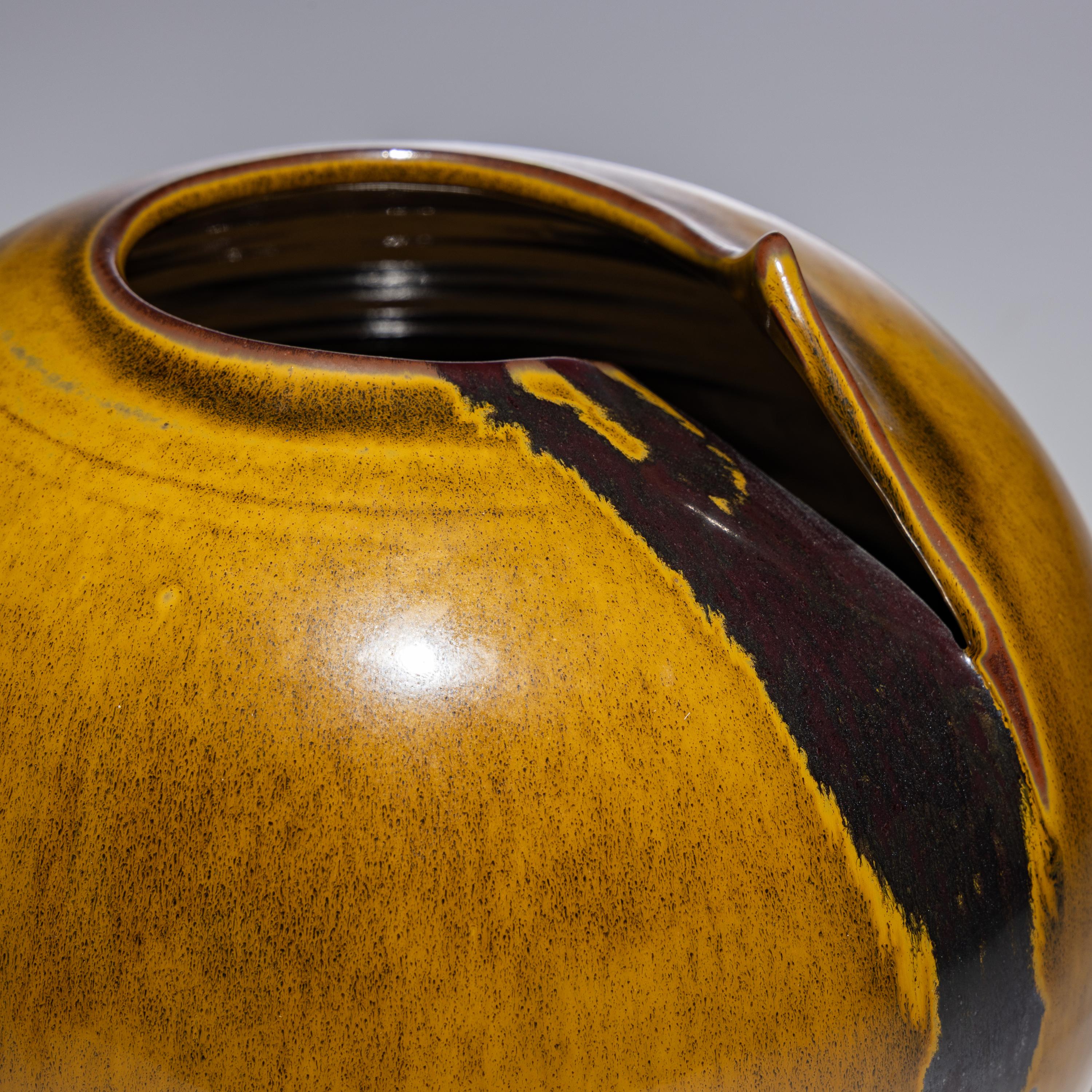Brother Thomas Bezanson (Canadian, 1929–2007) — Vase with Cut Rim