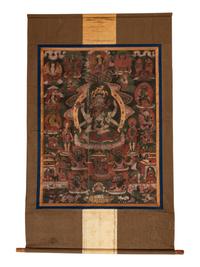 A Tibetan Thangka