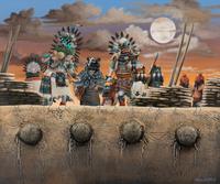 Mix Kachinas on the Rooftop