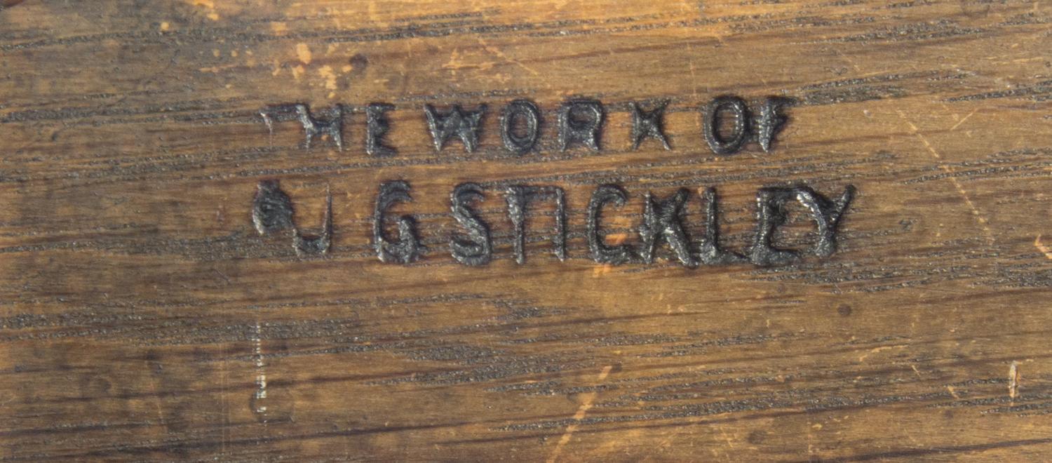 L. & J.G. Stickley, USA, EARLY 20TH CENTURY, an Arts & Crafts desk