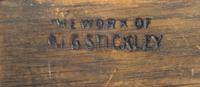 L. & J.G. Stickley, USA, EARLY 20TH CENTURY, an Arts & Crafts desk
