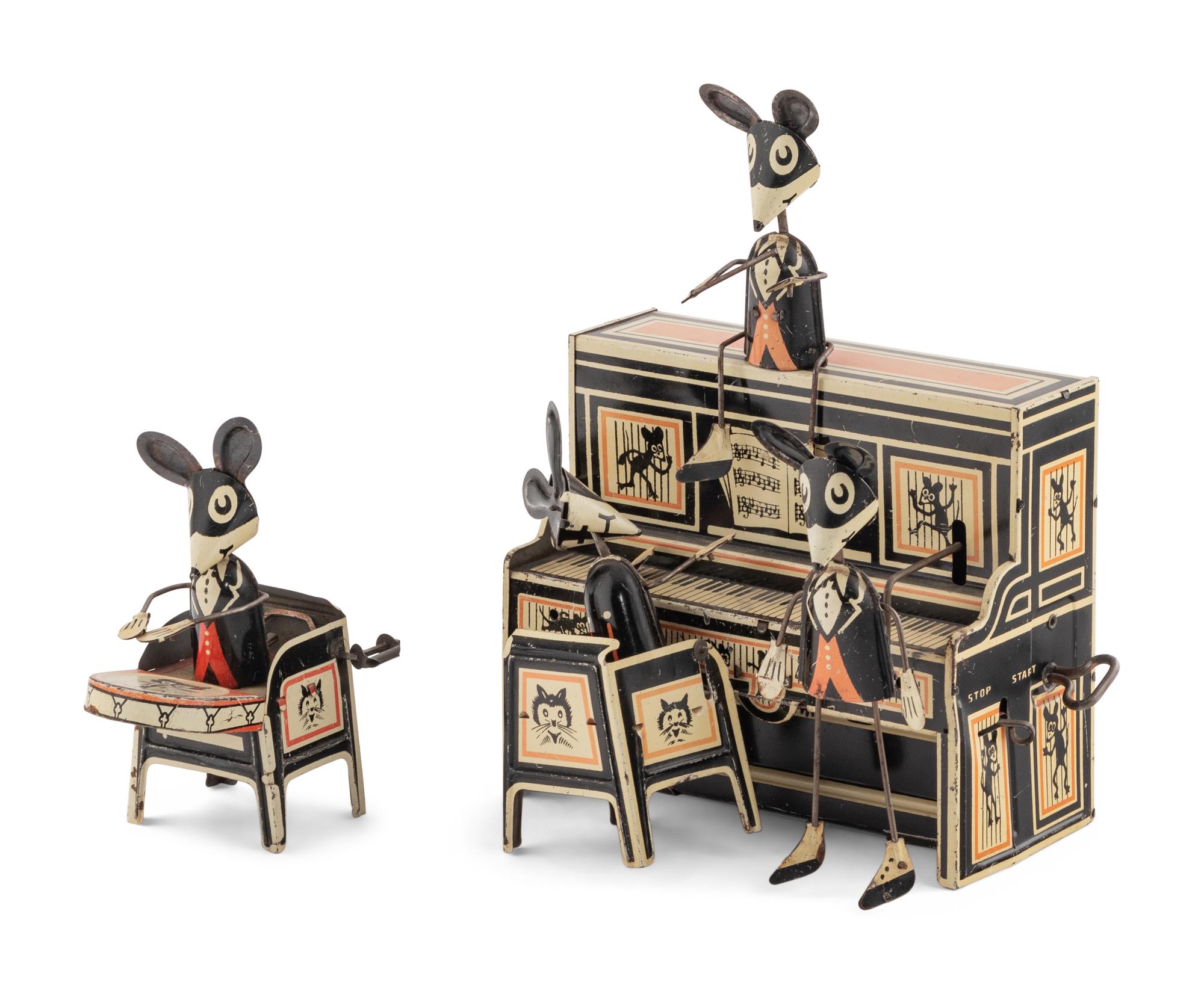 A Marx Merry Makers Mouse Band Toy