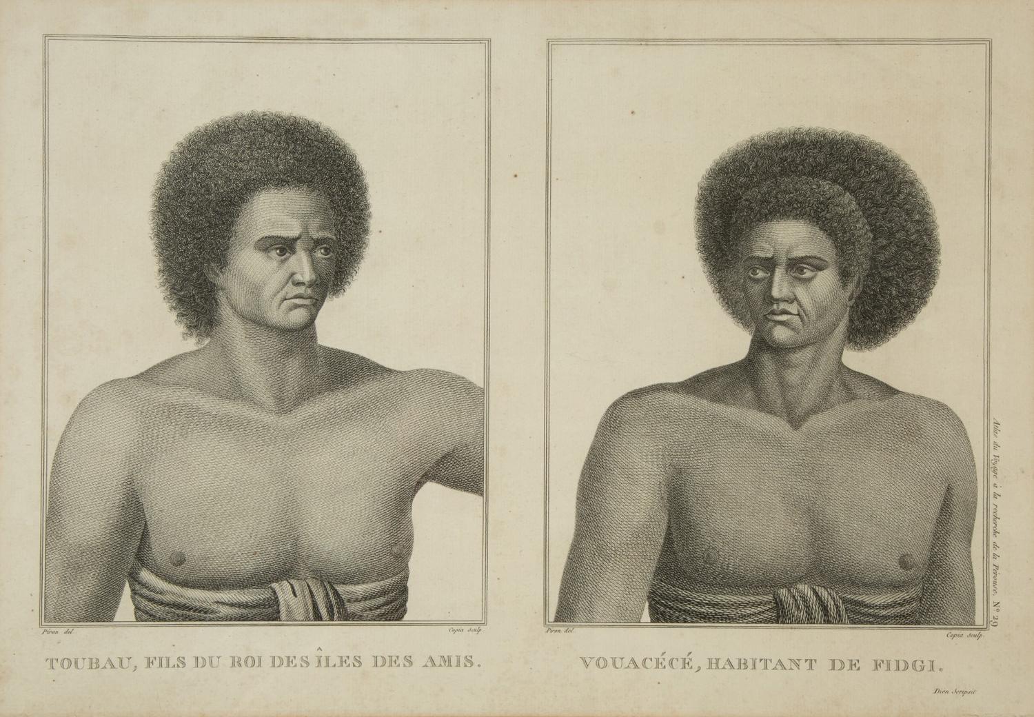 Ten Works from Atlas de Voyage a la recherche de la Perouse — CIRCA 1811
