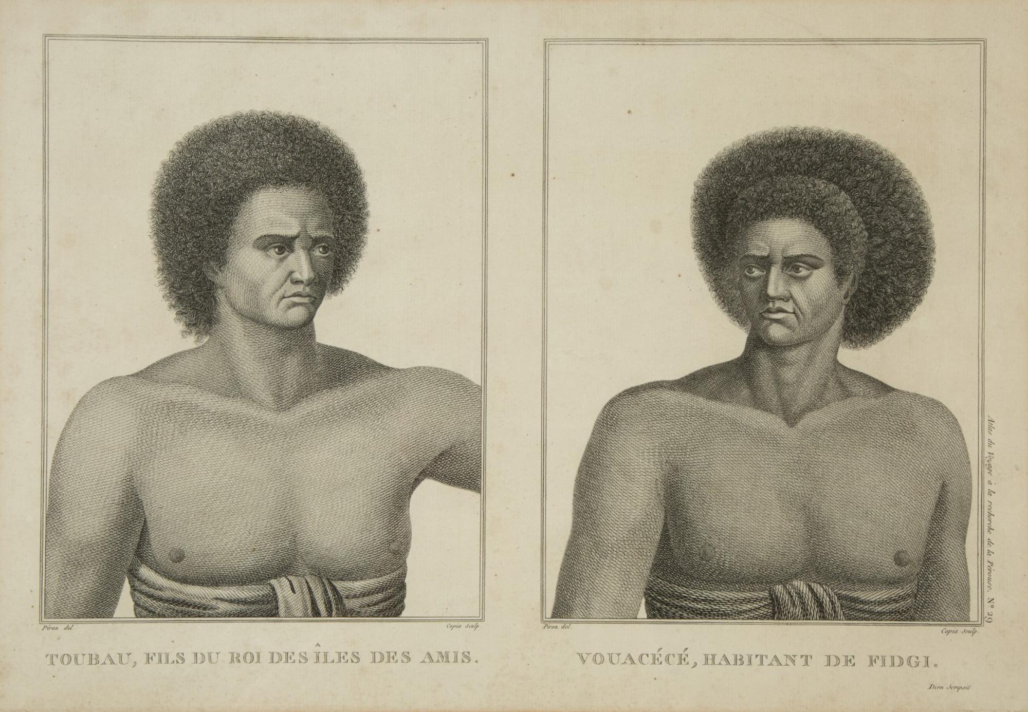 Ten Works from Atlas de Voyage a la recherche de la Perouse — CIRCA 1811