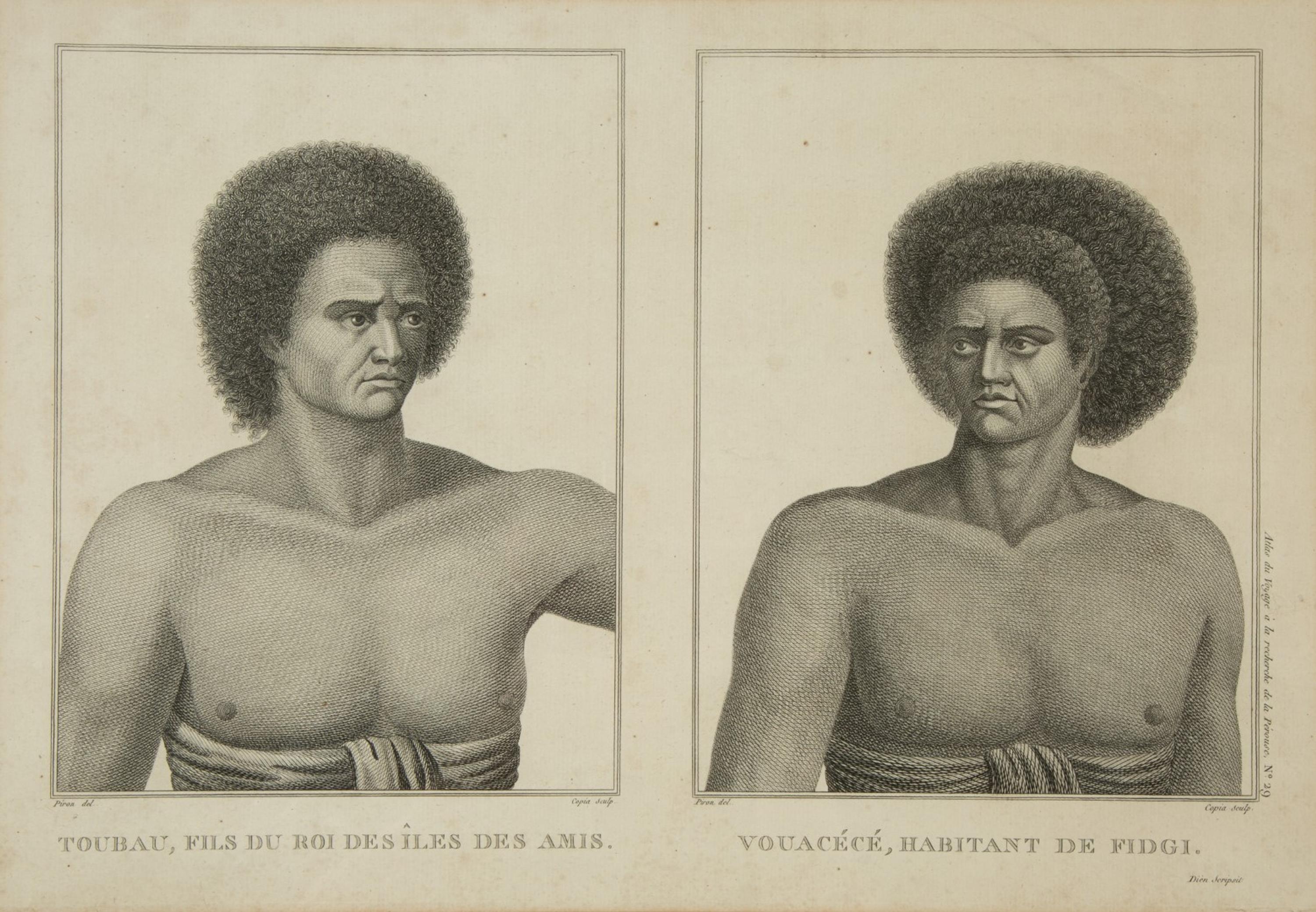 Ten Works from Atlas de Voyage a la recherche de la Perouse — CIRCA 1811