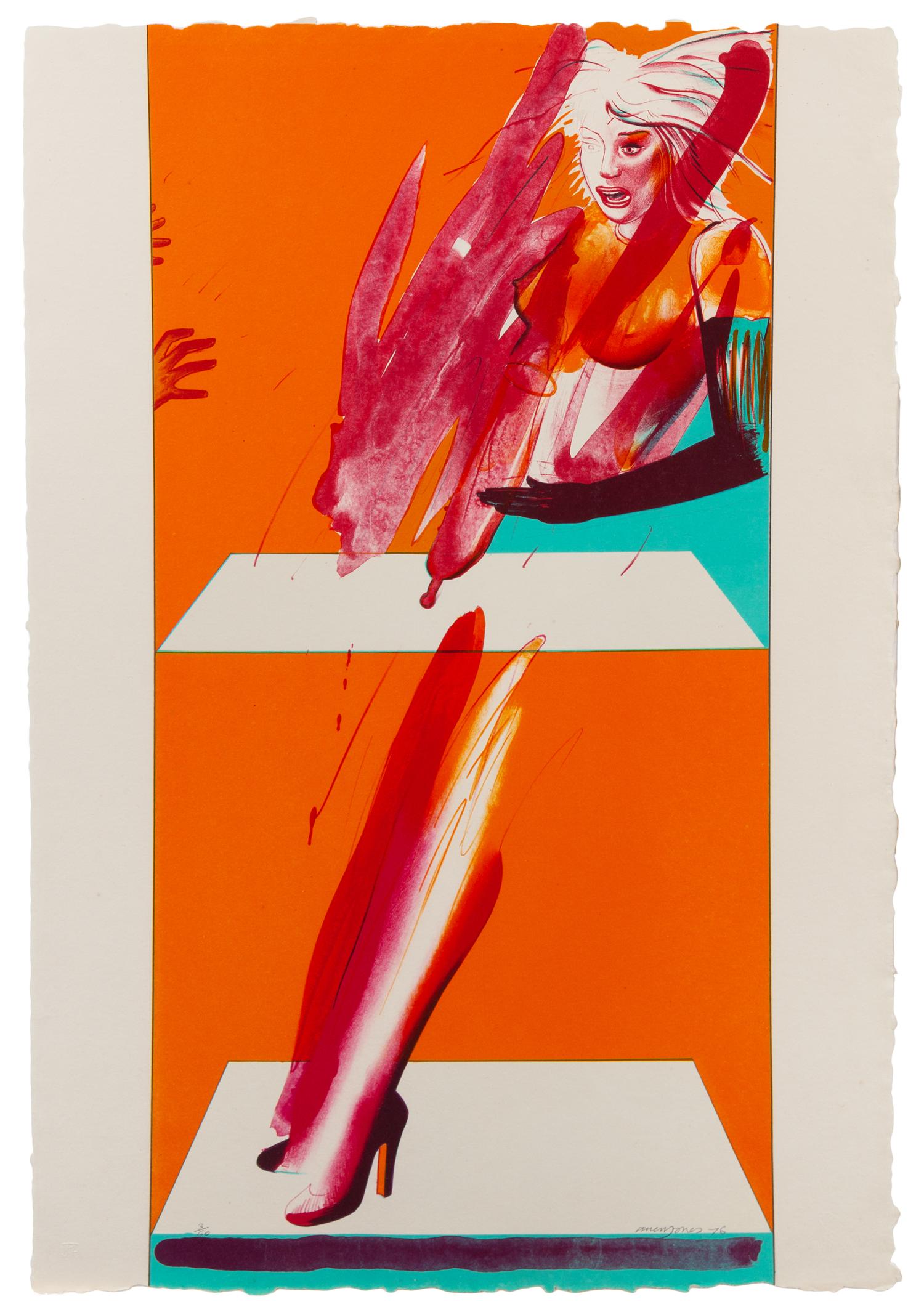 Allen Jones, (British, b. 1937), Magician Suite, 1976 (portfolio of 6 Works)