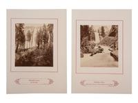 [YOSEMITE]. 10 leaves from Kneeland's Wonders of the Yosemite Valley, and of California.