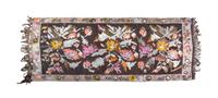 A Northwest Persian Flatweave Wool Carpet 12 feet 2 inches x 5 feet 7 inches.