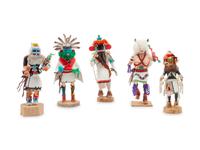 Five Contemporary Hopi Kachinas