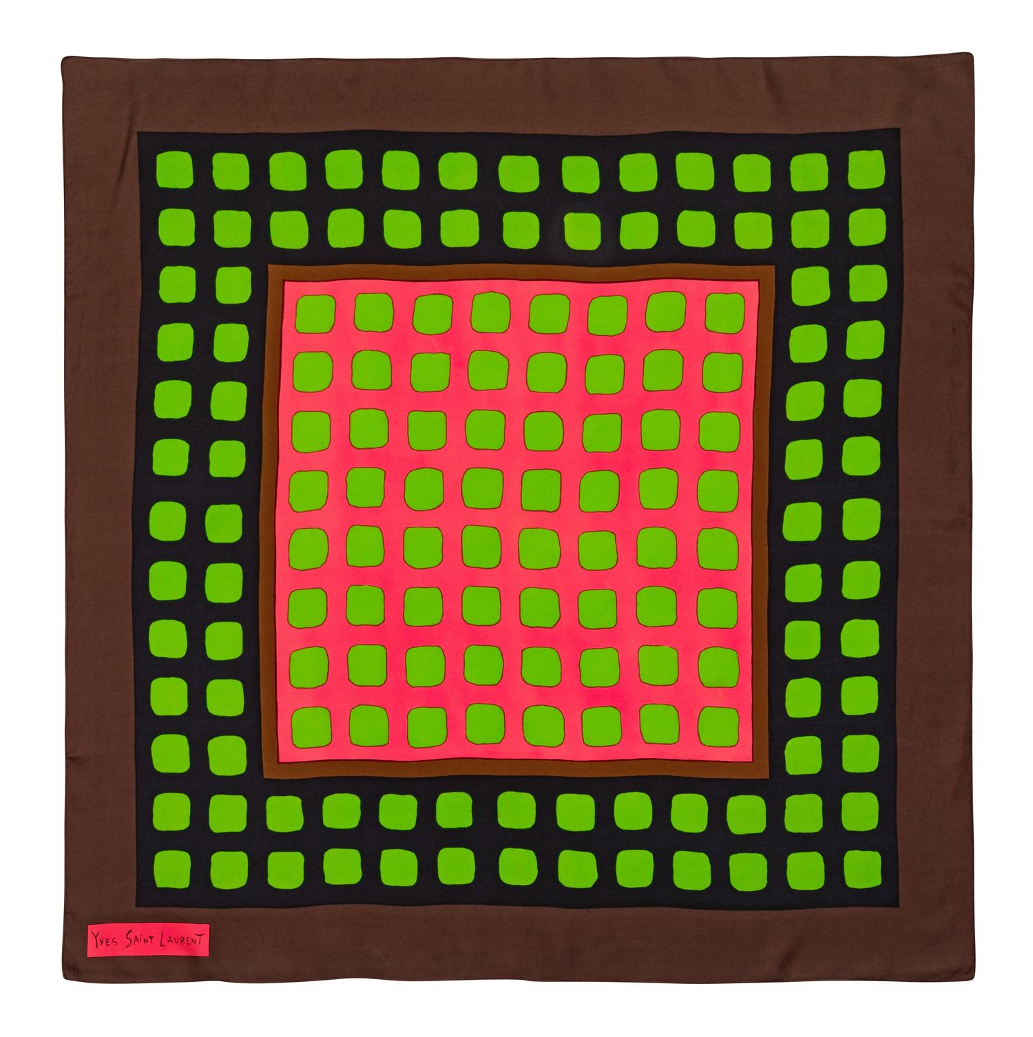 Yves Saint Laurent Scarf, 1980-90s