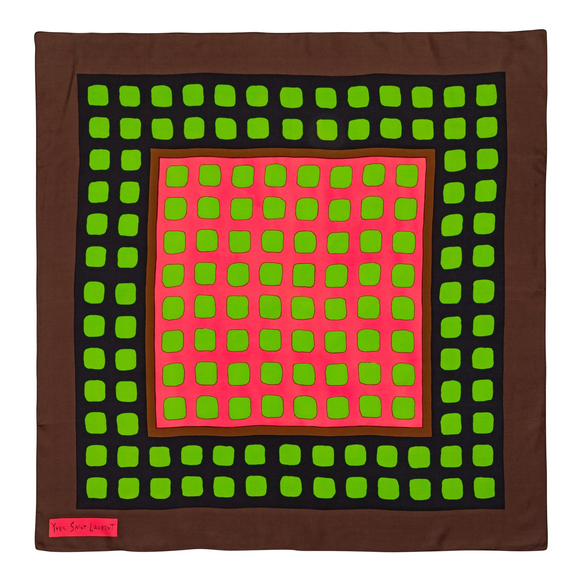 Yves Saint Laurent Scarf, 1980-90s