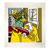 Roy Lichtenstein (American, 1923–1997) — Still Life with Lobster (from Six Still Lifes ), 1974