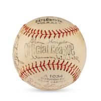 A 1953 Toledo Sox Team Signed Autograph Baseball (JSA Letter of Authenticity)