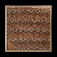 A Chancay Painted Geometric Textile