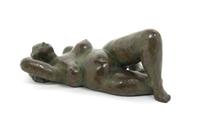 A Bronze Figure Length 16 1/2 inches. — ELLA TULIN (AMERICAN, 1931 - 2006)