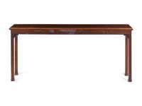 A Chinese Chippendale Style Mahogany Sofa Table