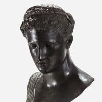 A Bronze Bust of a Classical Woman late 19th/early 20th century
