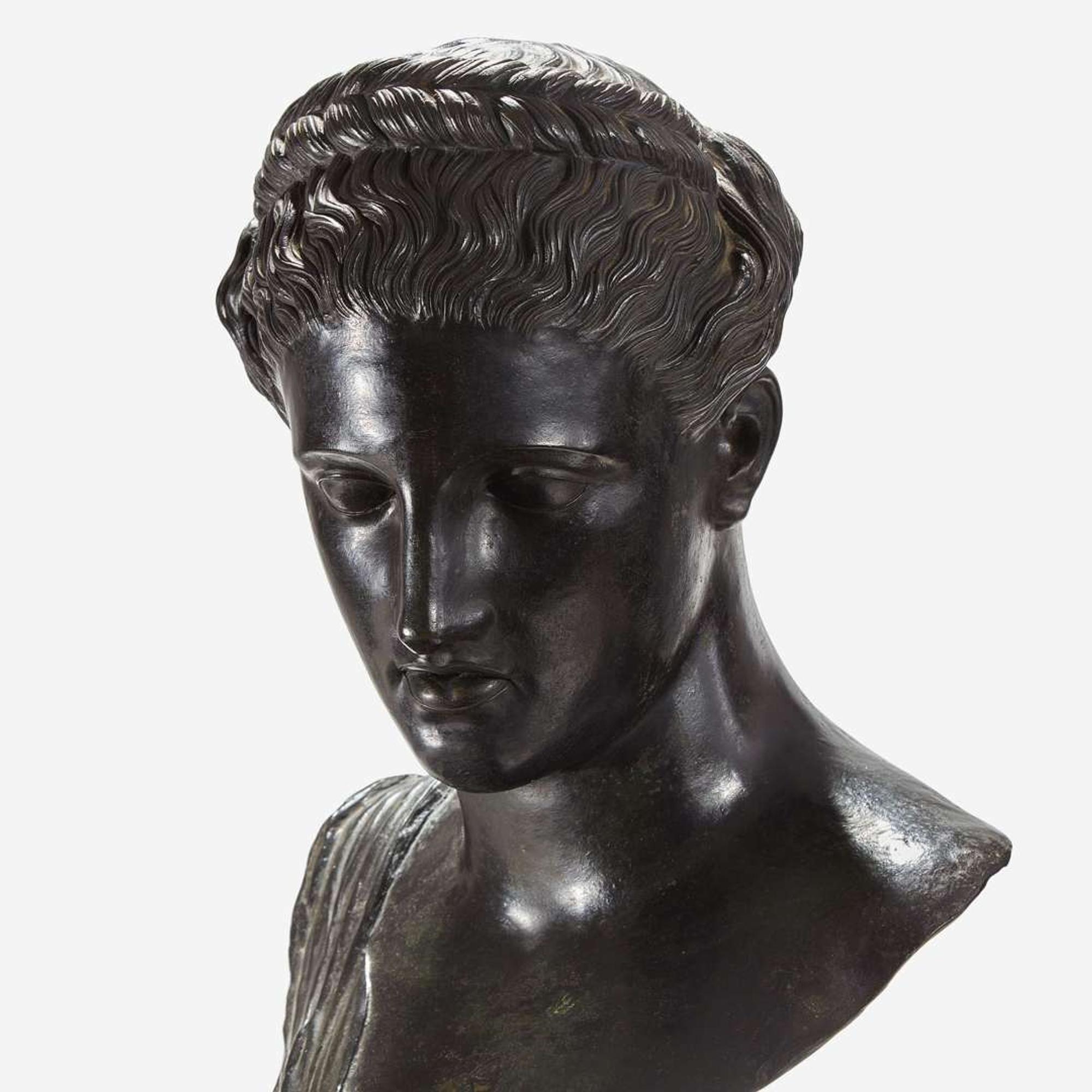 A Bronze Bust of a Classical Woman late 19th/early 20th century