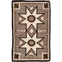 Navajo Crystal Pattern Weaving / Rug