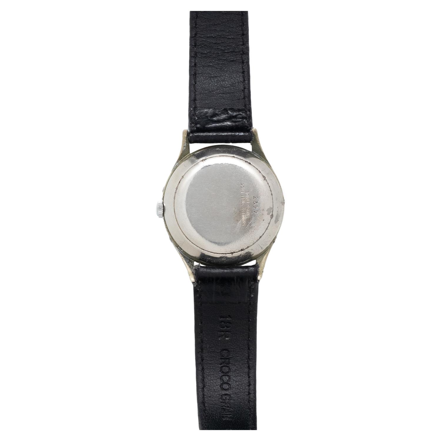 BUCHERER, VINTAGE, STAINLESS STEEL, TRIPLE DATE MOONPHASE WATCH