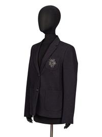 Brunello Cucinelli, Embellished Pocket Knit Blazer