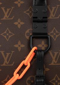 Louis Vuitton Keepall Bandoulière 50 in Monogram Coated Canvas, Solar Ray, Virgil Abloh, Spring Summer 2019