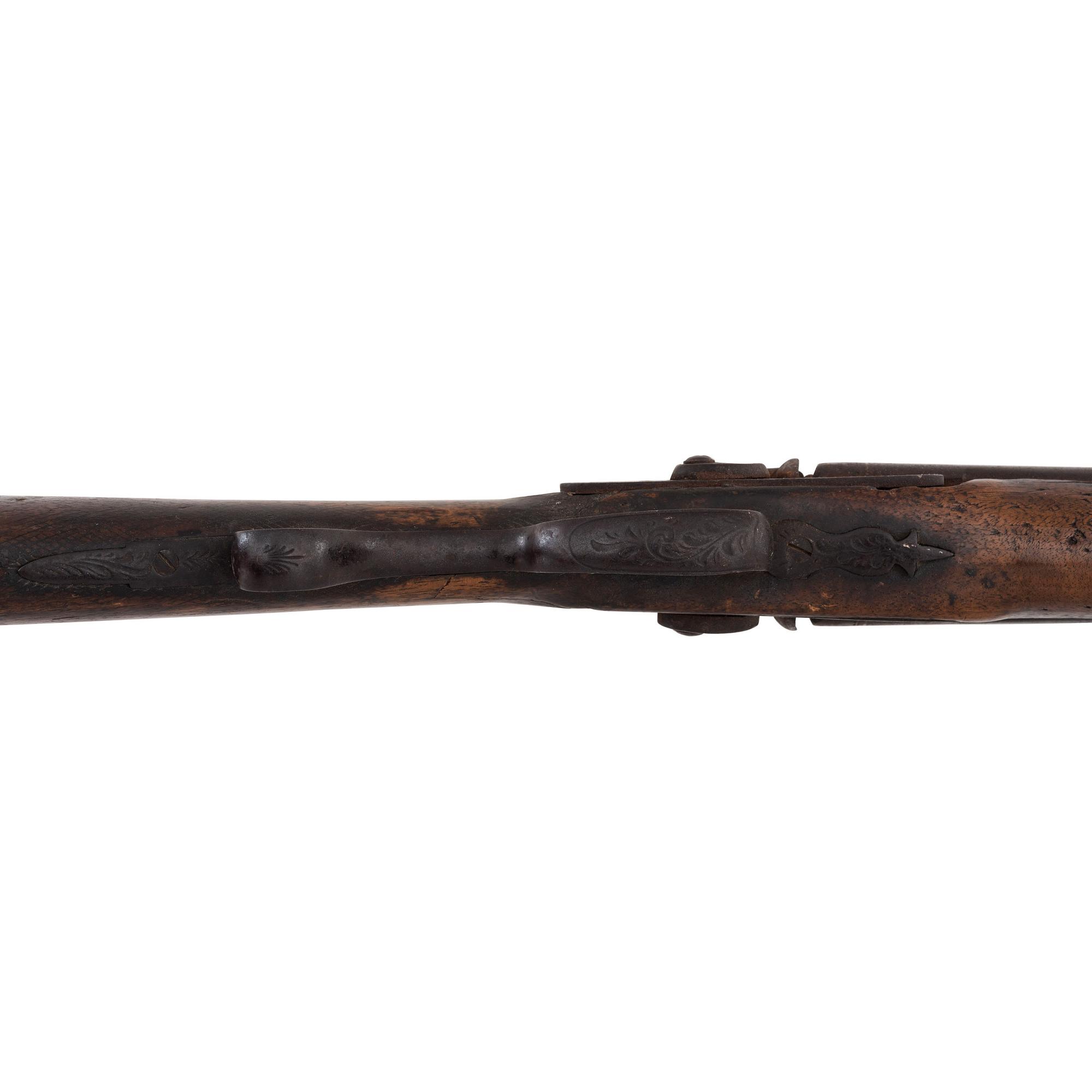 Double Barrel Percussion Shotgun Obtained on the Standing Rock Reservation
