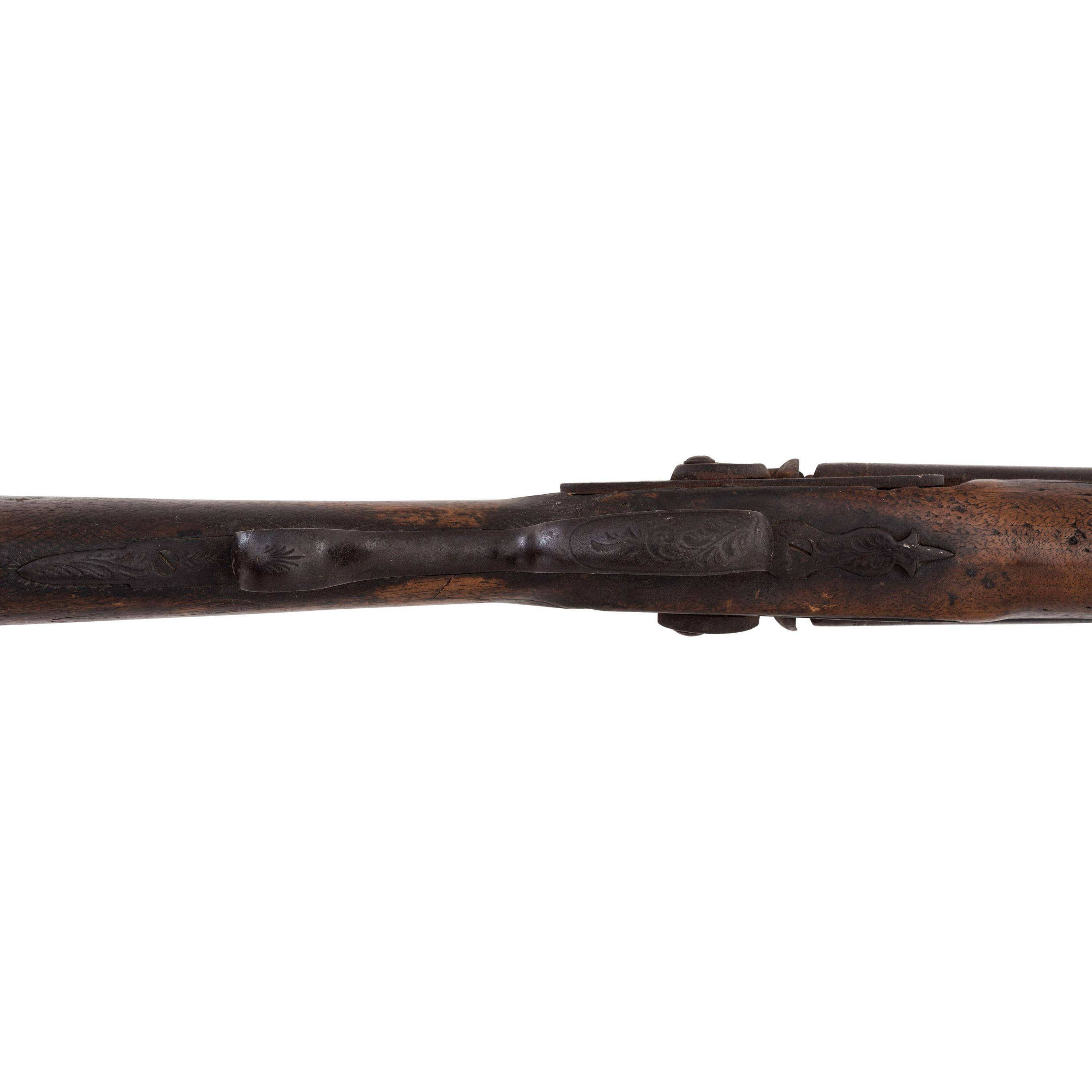 Double Barrel Percussion Shotgun Obtained on the Standing Rock Reservation