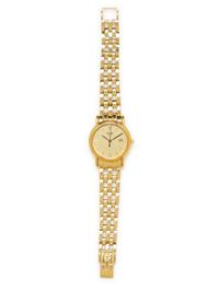 An 18 Karat Yellow Gold Wristwatch, Tissot,