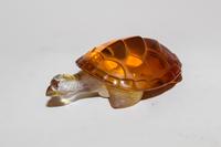 A Lalique Molded and Frosted Glass Figure Width 6 inches. — SECOND HALF 20TH CENTURY