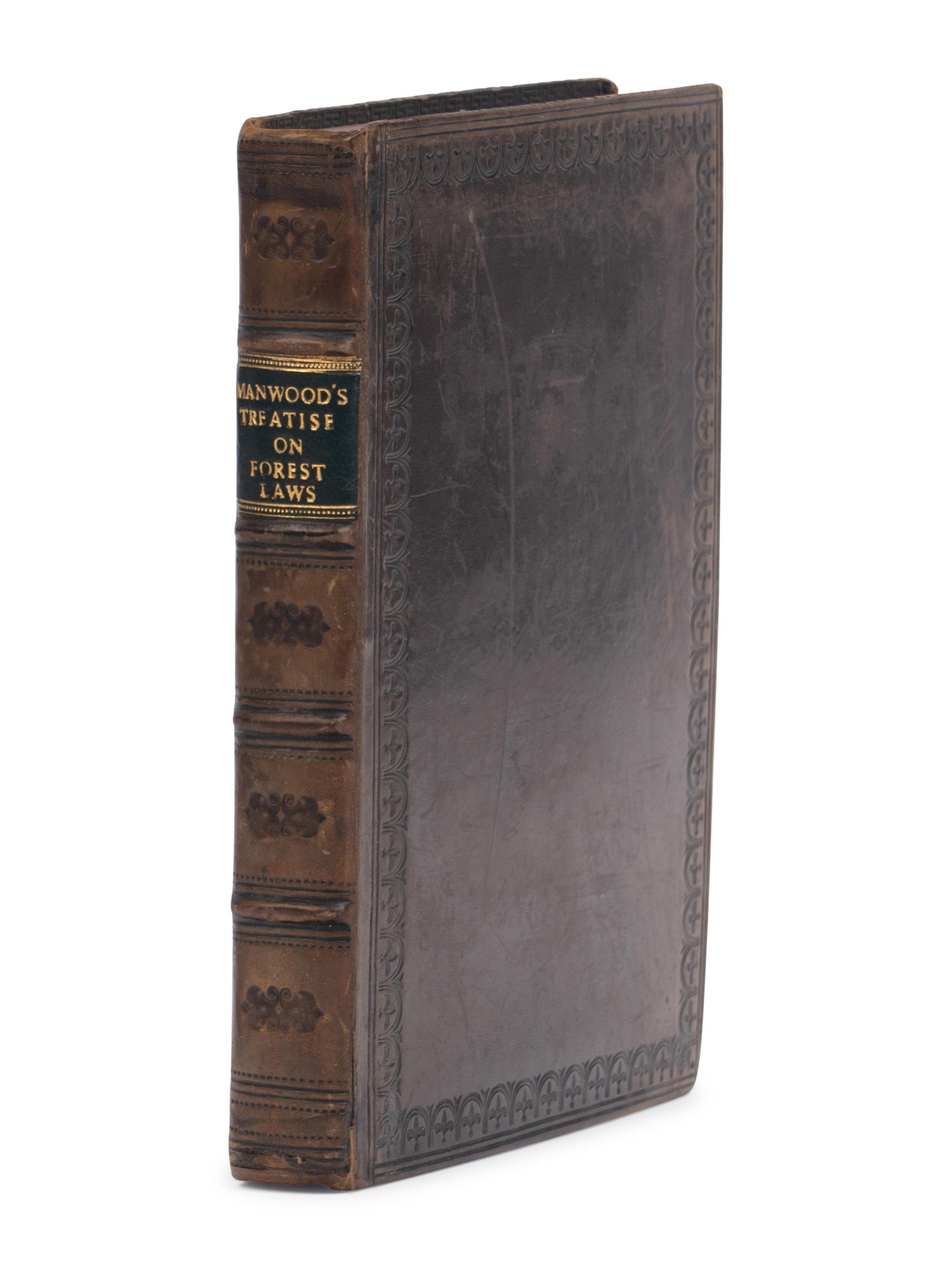 [Natural History] Manwood, John. A Treatise and Discourse of the Lawes of the Forrest
