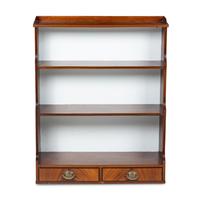 An English Mahogany Hanging Etagere