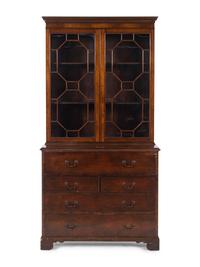 A George III Style Mahogany Bookcase