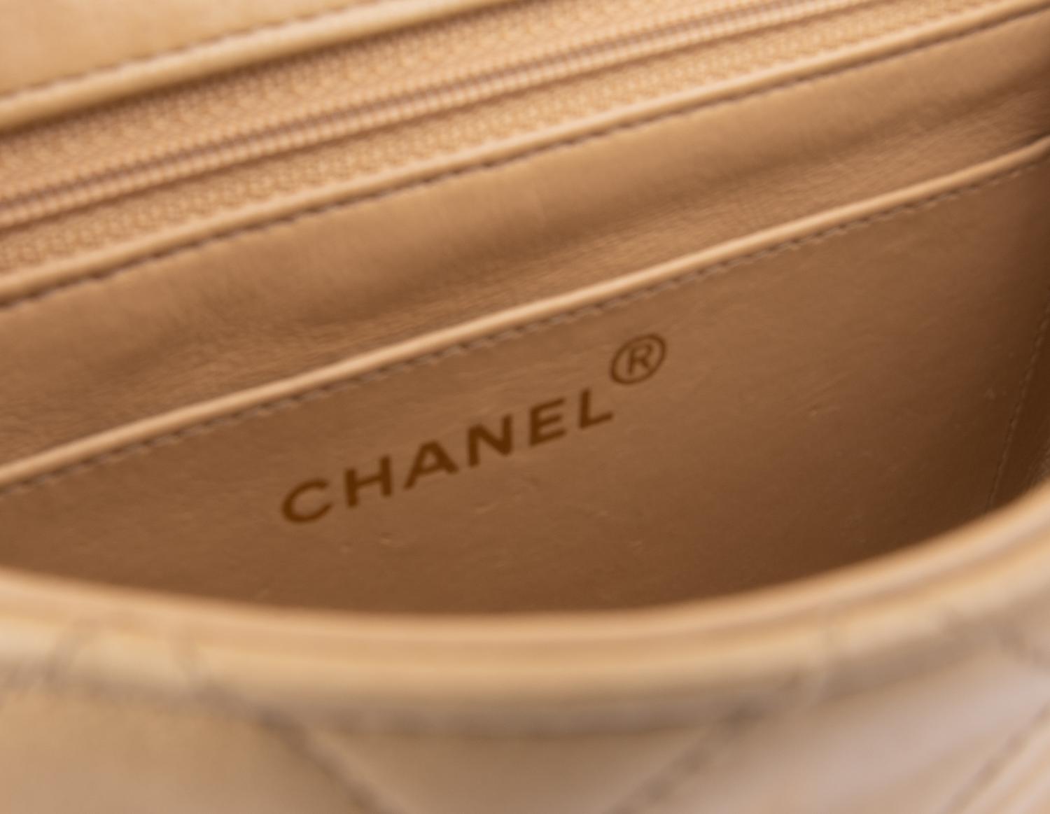 Chanel Quilted Leather Flap Bag, 1991-94