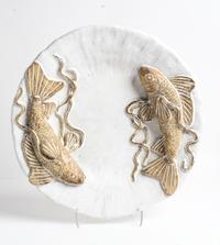 A Continental Ceramic Charger Diameter 16 inches. — SHAYNE GRECO, 20TH CENTURY