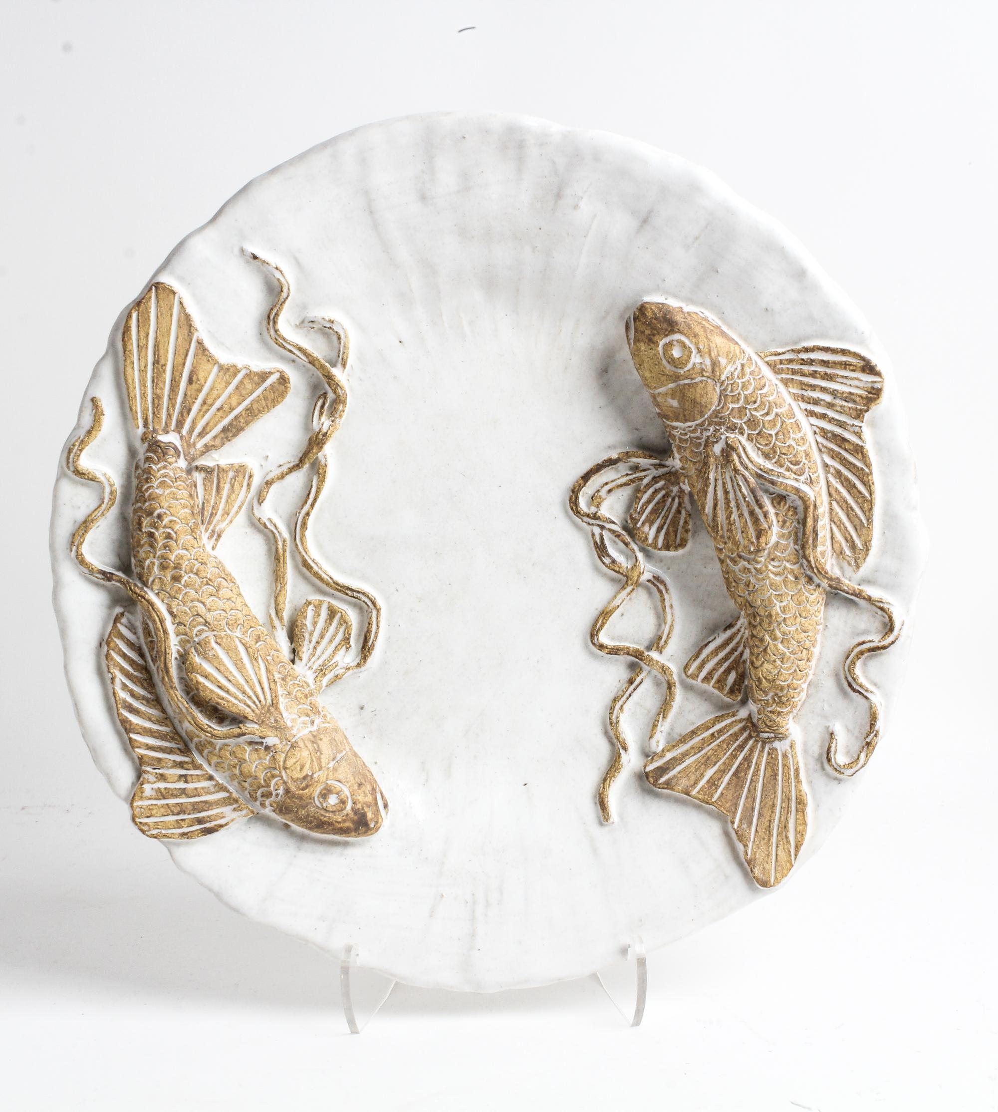 A Continental Ceramic Charger Diameter 16 inches. — SHAYNE GRECO, 20TH CENTURY