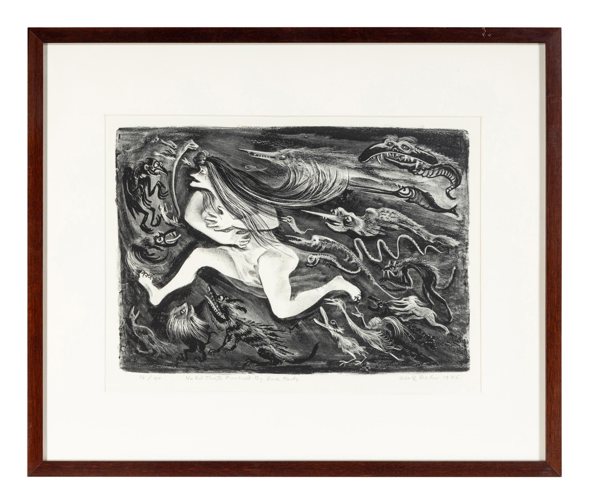 All for a Piece of Meat, 1928 and Naked Truth Pursued by Bare Facts, 1945 (two works)
