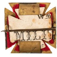 Frame style 1st Division, V Army Corps badge.