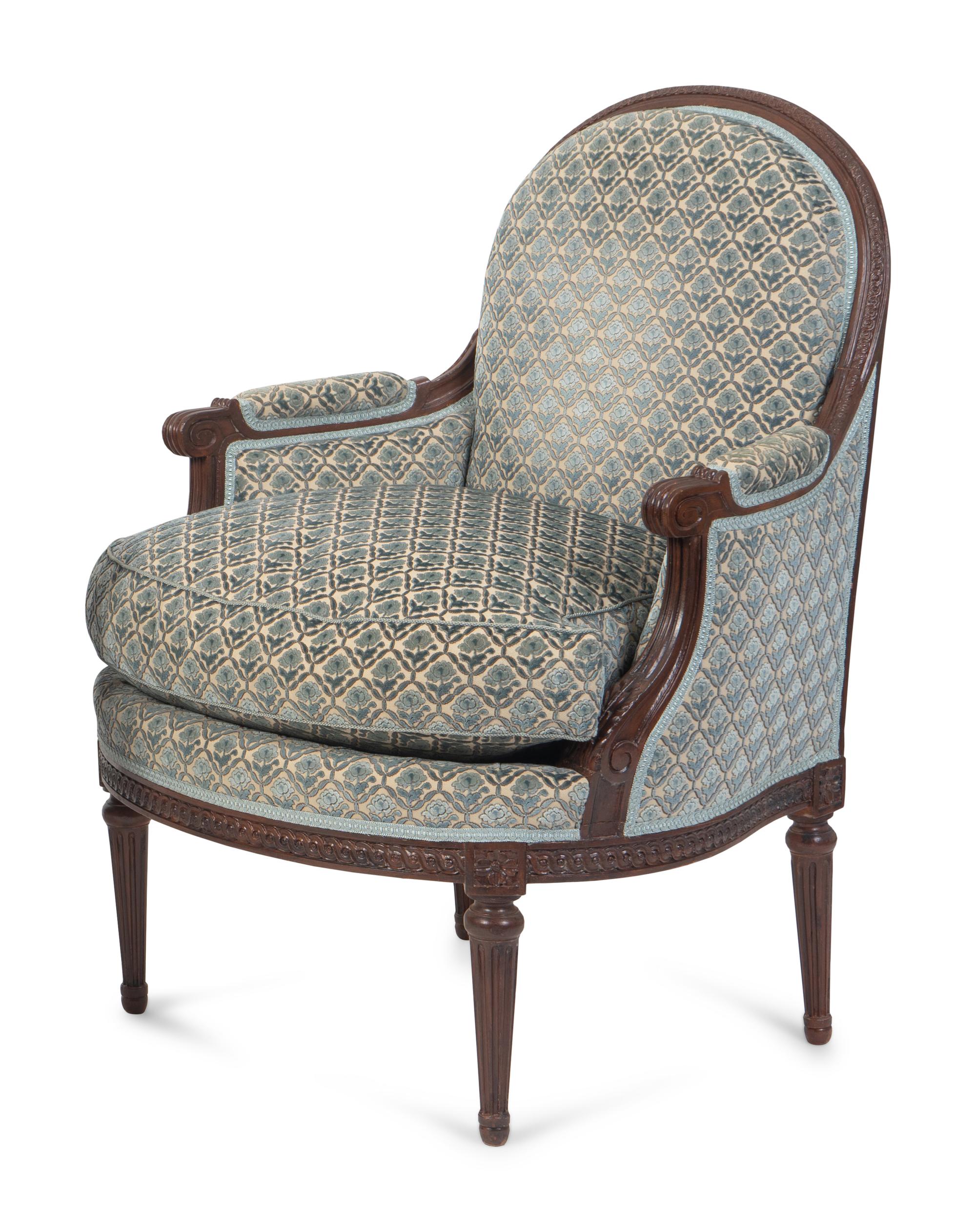 A Pair of Louis XVI Style Armchairs — 20TH CENTURY