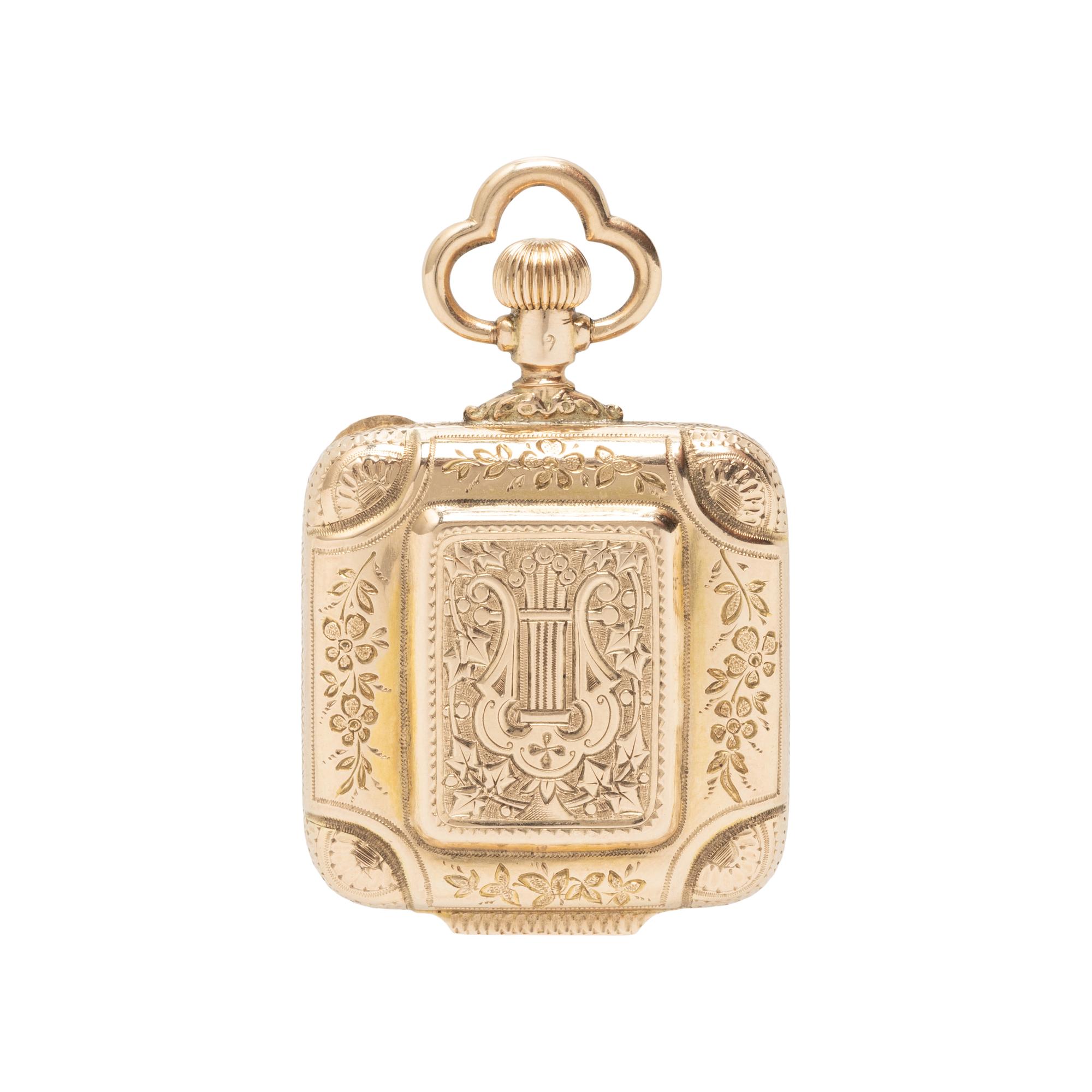 YELLOW GOLD POCKET WATCH
