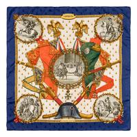 Hermès, Five Silk Scarves 90
