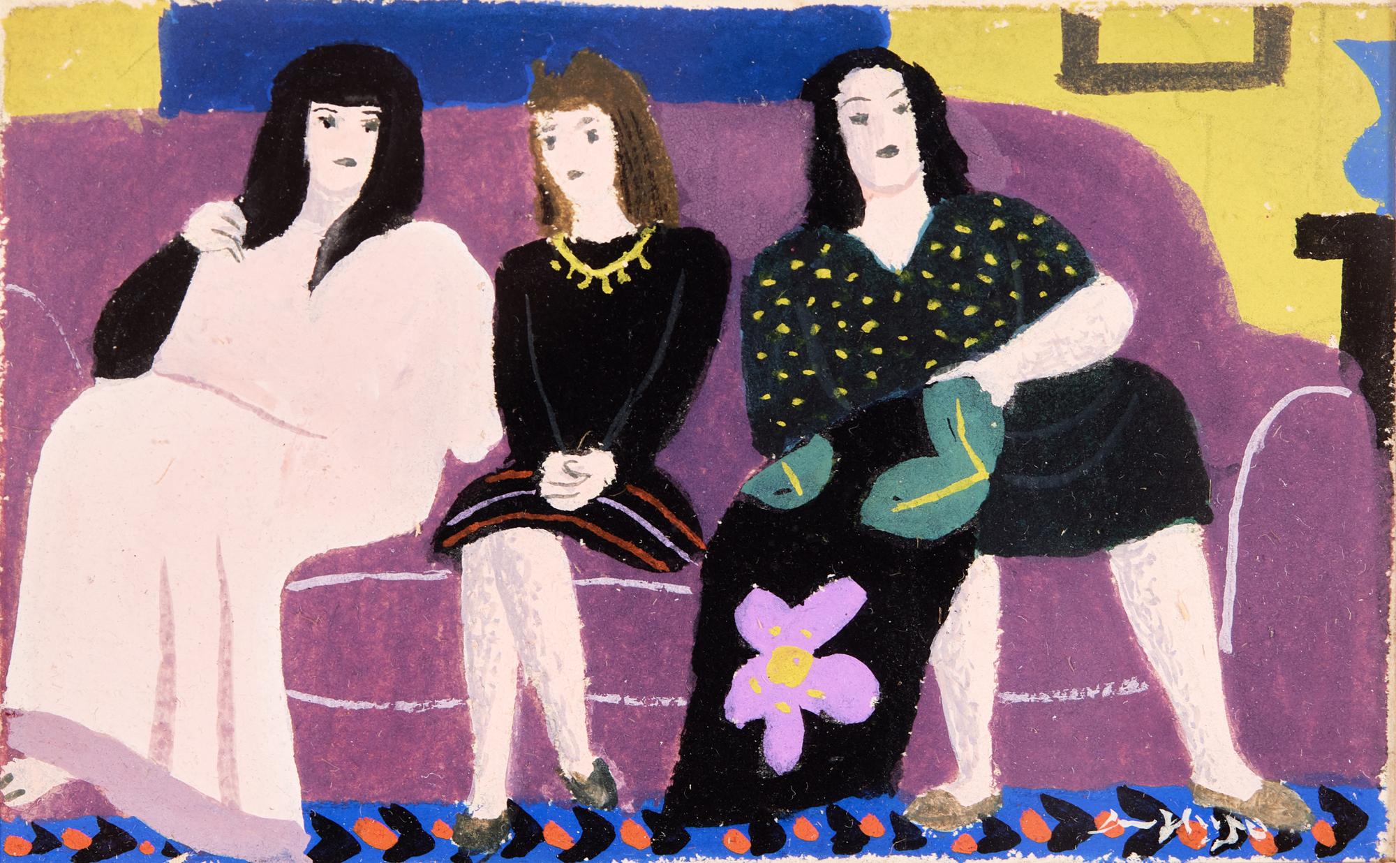 Lauretta, Marie et Caroline