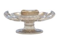 A Victorian Silver Footed Bowl