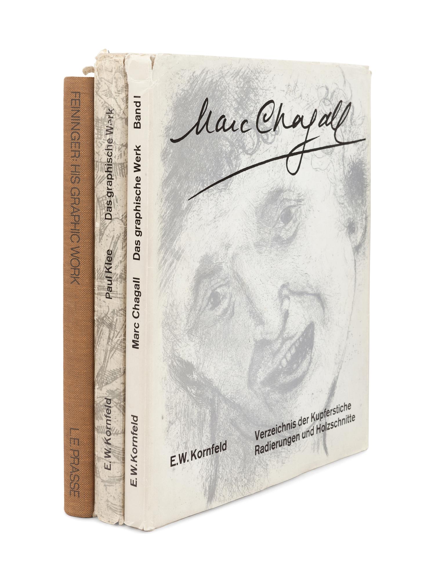 [ARTIST'S BOOKS] -- [20TH-CENTURY ARTIST REFERENCE WORKS]. A group of three works, comprising: