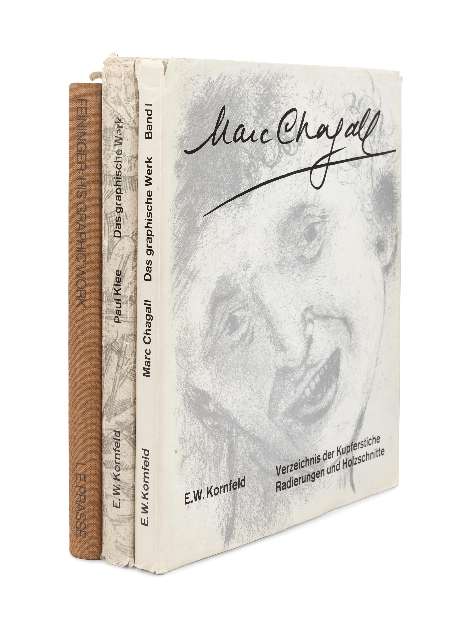 [ARTIST'S BOOKS] -- [20TH-CENTURY ARTIST REFERENCE WORKS]. A group of three works, comprising: