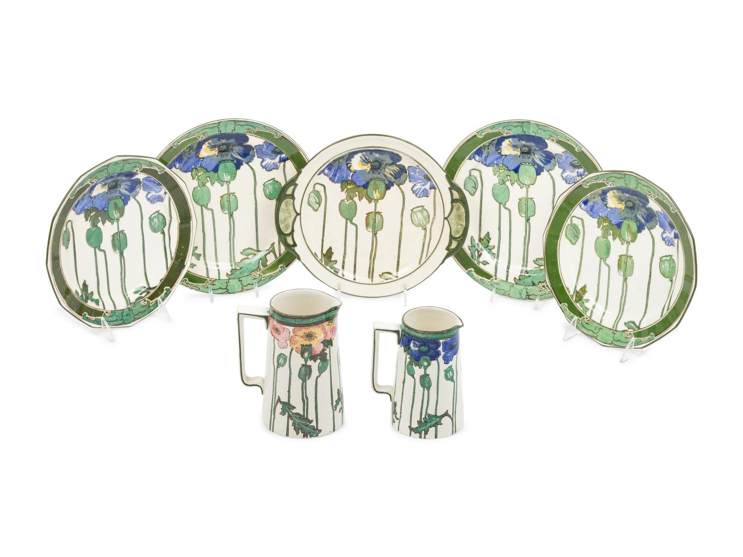 A Royal Doulton Stoneware Dinner Service