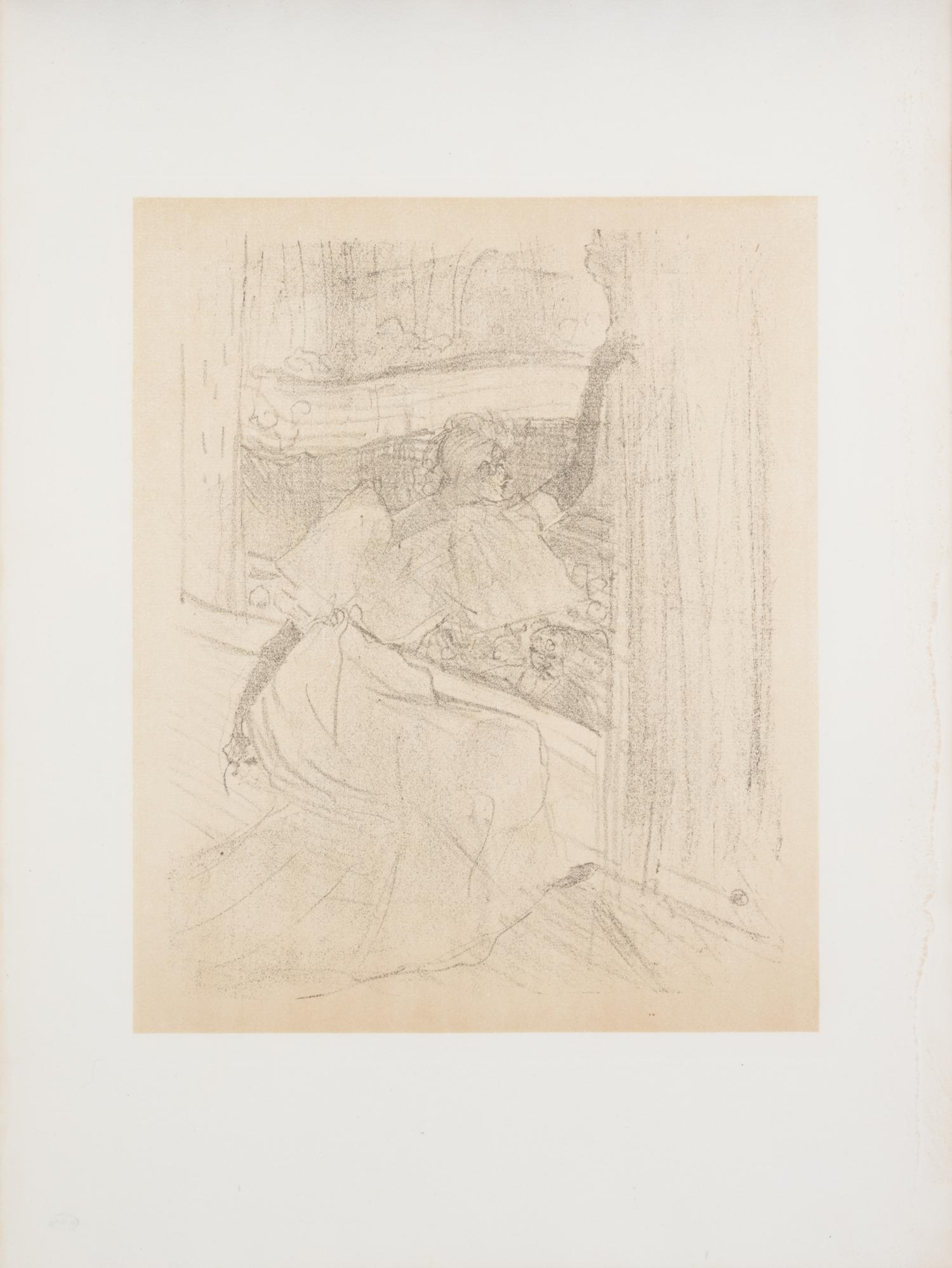 Yvette Guilbert (portfolio of eight lithographs with cover; cover and frontispiece bound together with front matter in binding by René Aussourd)