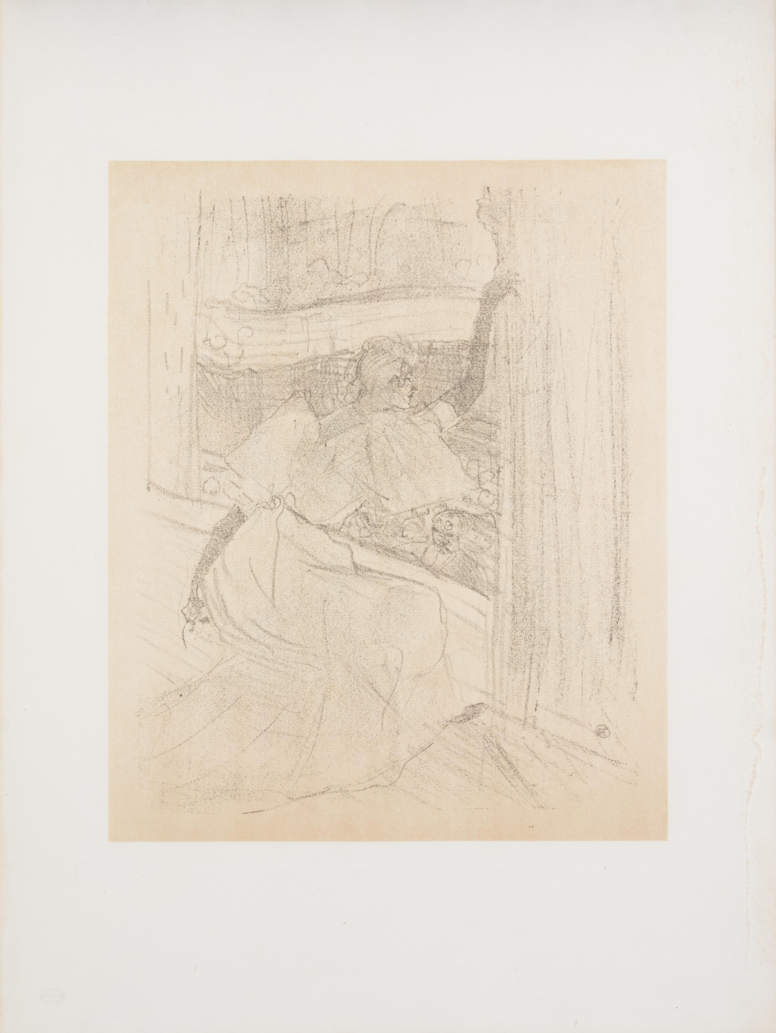 Yvette Guilbert (portfolio of eight lithographs with cover; cover and frontispiece bound together with front matter in binding by René Aussourd)
