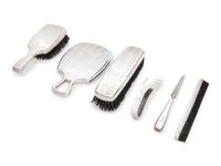 An American Silver Six-Piece Dresser Set