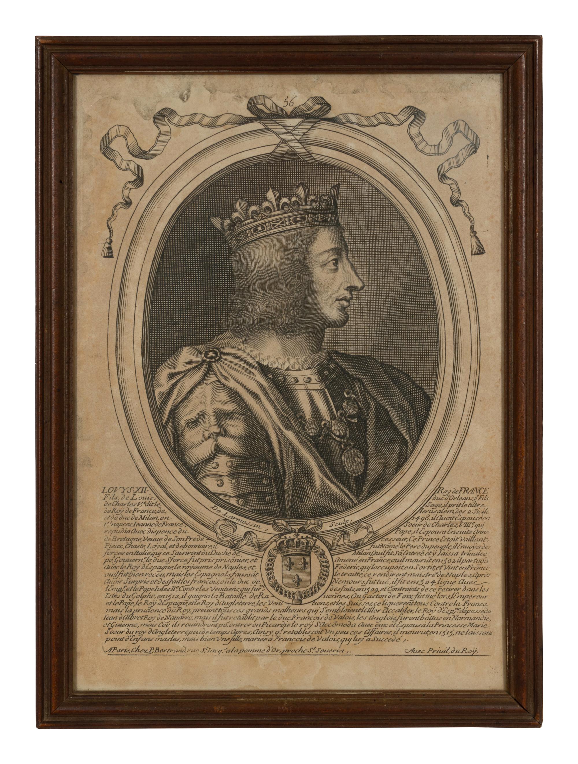 A Set of Twenty-Two Framed French Engravings
